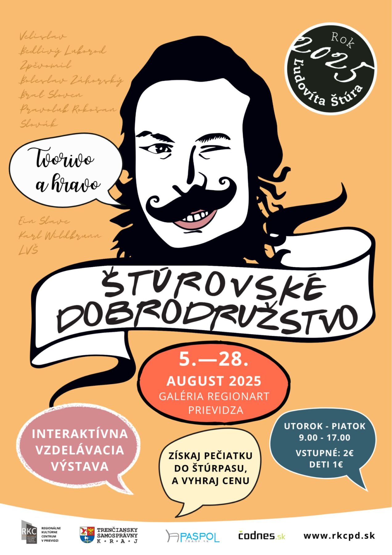 Plagát - Štúrovské dobrodružstvo