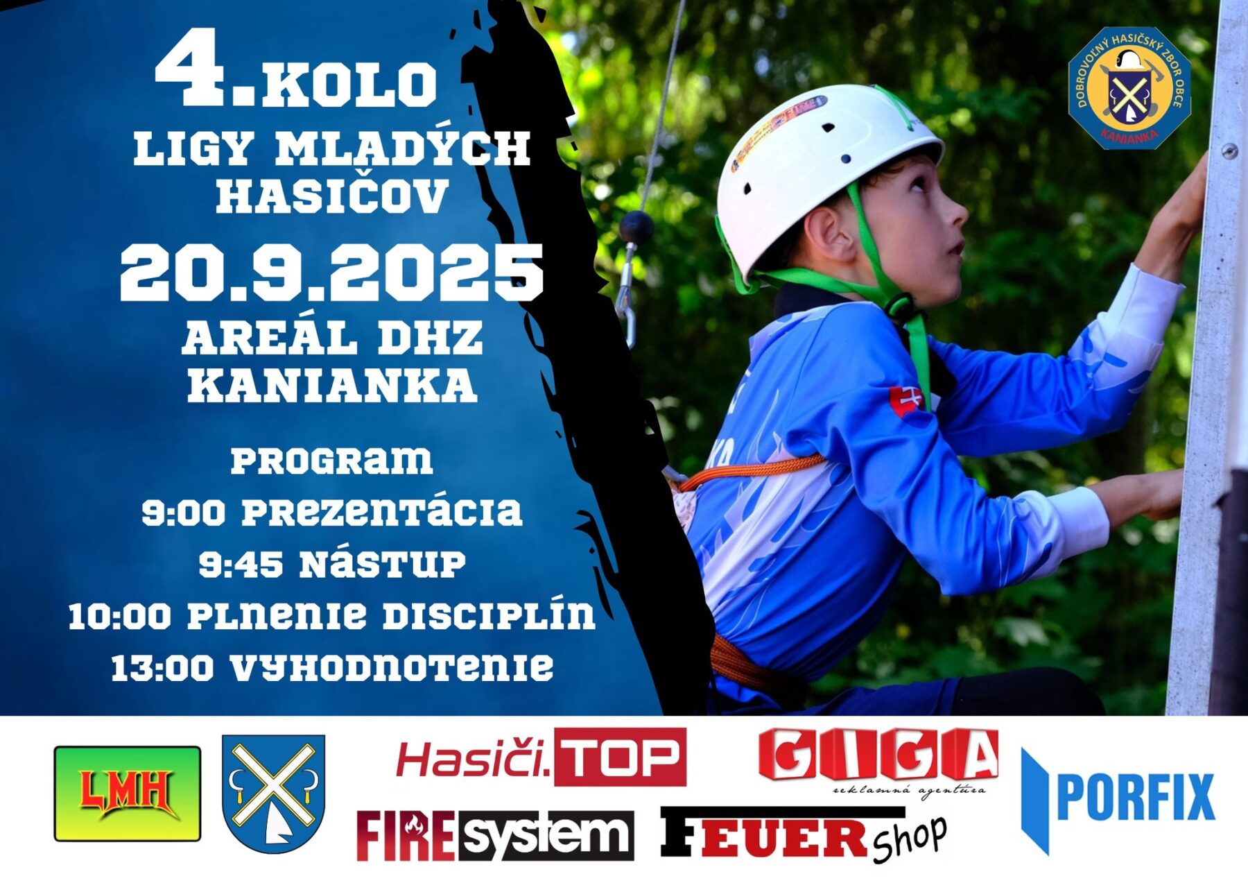 plagát - hasičská súťaž